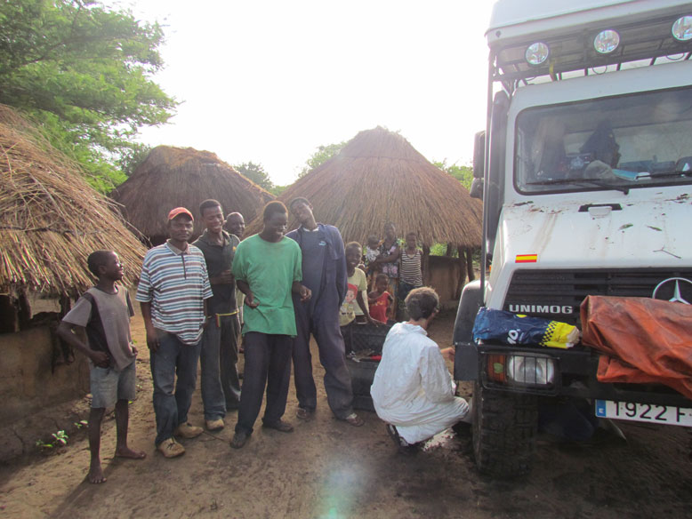poblado donde noa quedamos a dormir